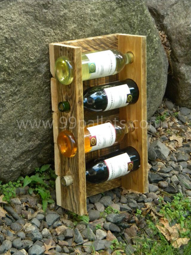 Best ideas about DIY Wine Bottle Rack
. Save or Pin DIY Unique Pallet Wine Rack Now.