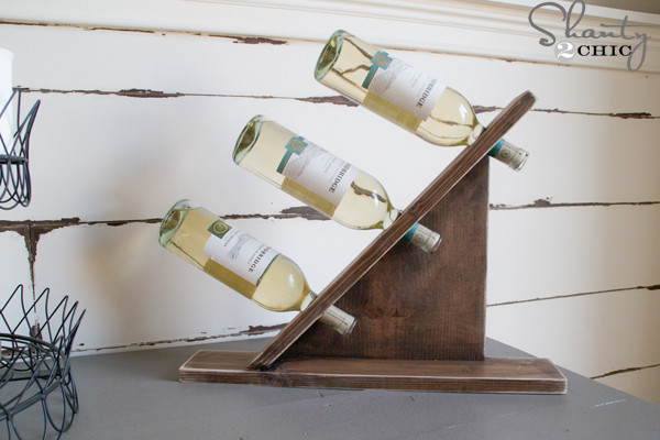 Best ideas about DIY Wine Bottle Rack
. Save or Pin DIY Wine Bottle Holder Shanty 2 Chic Now.