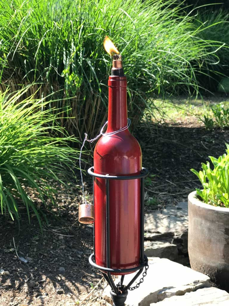 Best ideas about DIY Wine Bottle Tiki Torch
. Save or Pin DIY Wine Bottle Tiki Torch GoodStuffAtHome Now.