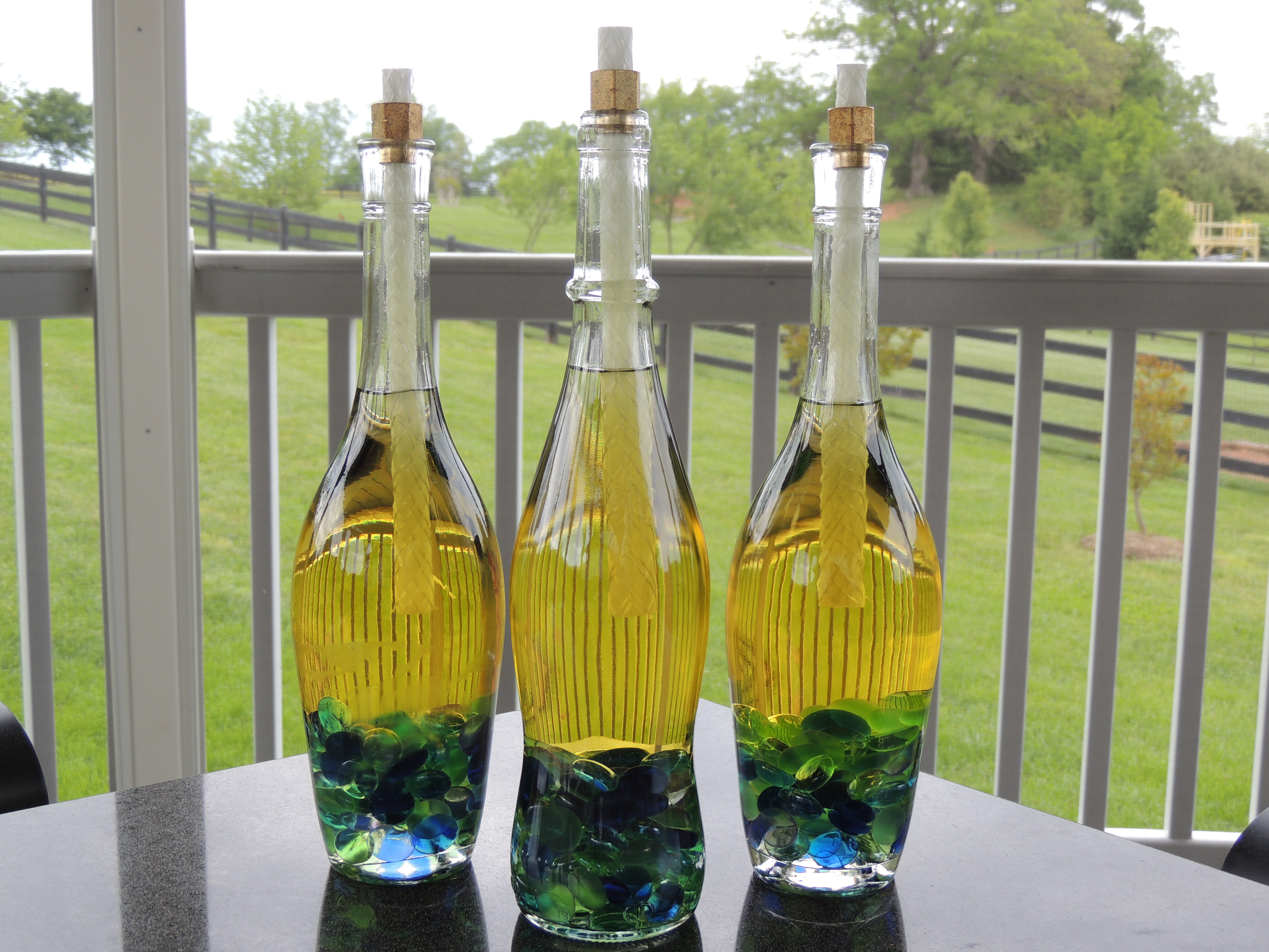 Best ideas about DIY Wine Bottle Tiki Torch
. Save or Pin Gather your loved ones I made something crafty Now.