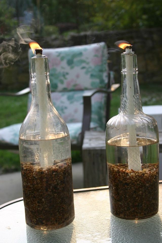 Best ideas about DIY Wine Bottle Tiki Torch
. Save or Pin How To Make A Wine Bottle Tiki Torch Now.