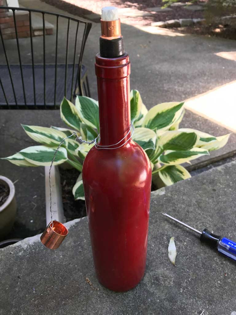 Best ideas about DIY Wine Bottle Tiki Torch
. Save or Pin DIY Wine Bottle Tiki Torch GoodStuffAtHome Now.