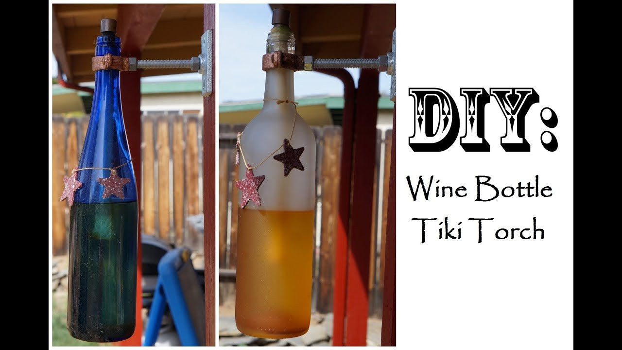 Best ideas about DIY Wine Bottle Tiki Torch
. Save or Pin DIY Wine Bottle Tiki Torch Now.