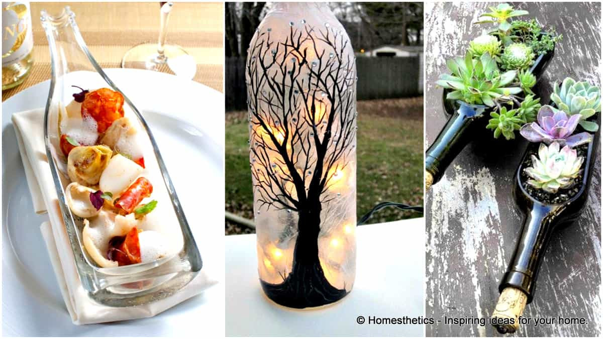 Best ideas about DIY Wine Bottles Crafts
. Save or Pin 44 DIY Wine Bottles Crafts And Ideas How To Cut Glass Now.