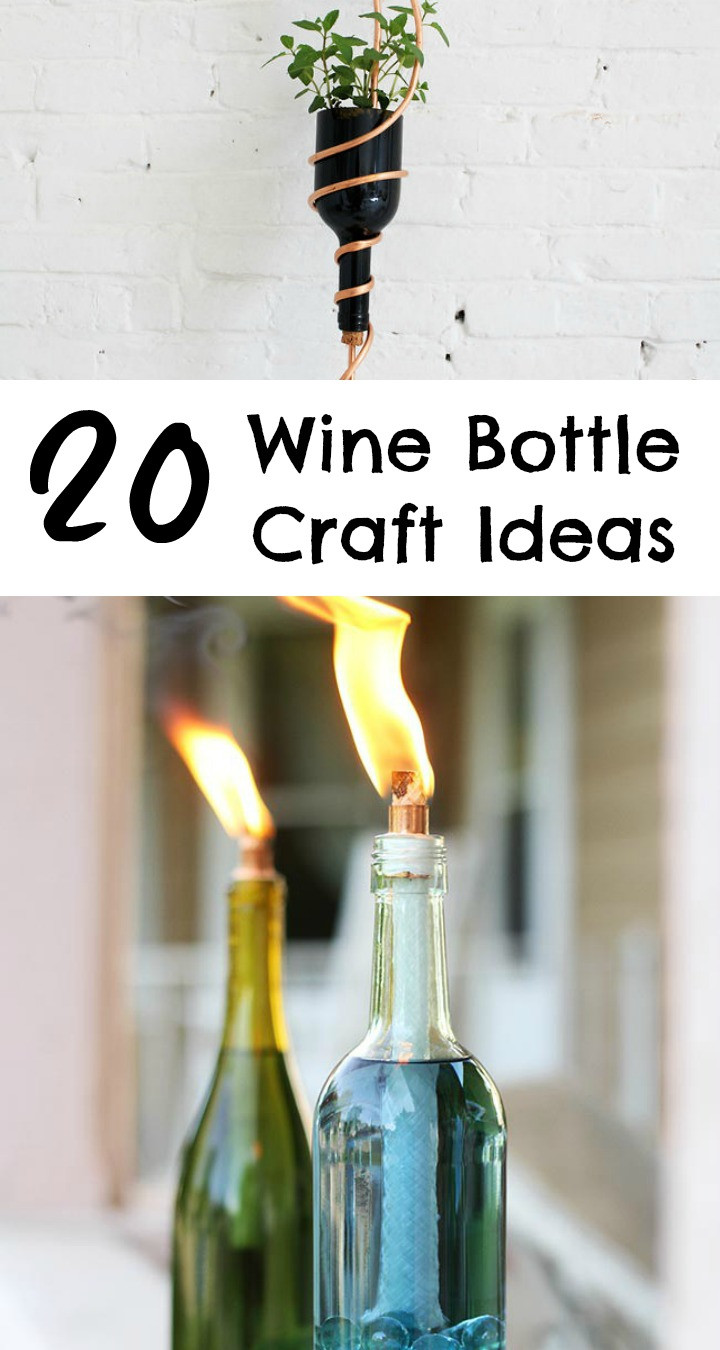 Best ideas about DIY Wine Bottles Crafts
. Save or Pin 20 Wine Bottle Craft Ideas to Put Your Wine Bottles to Now.