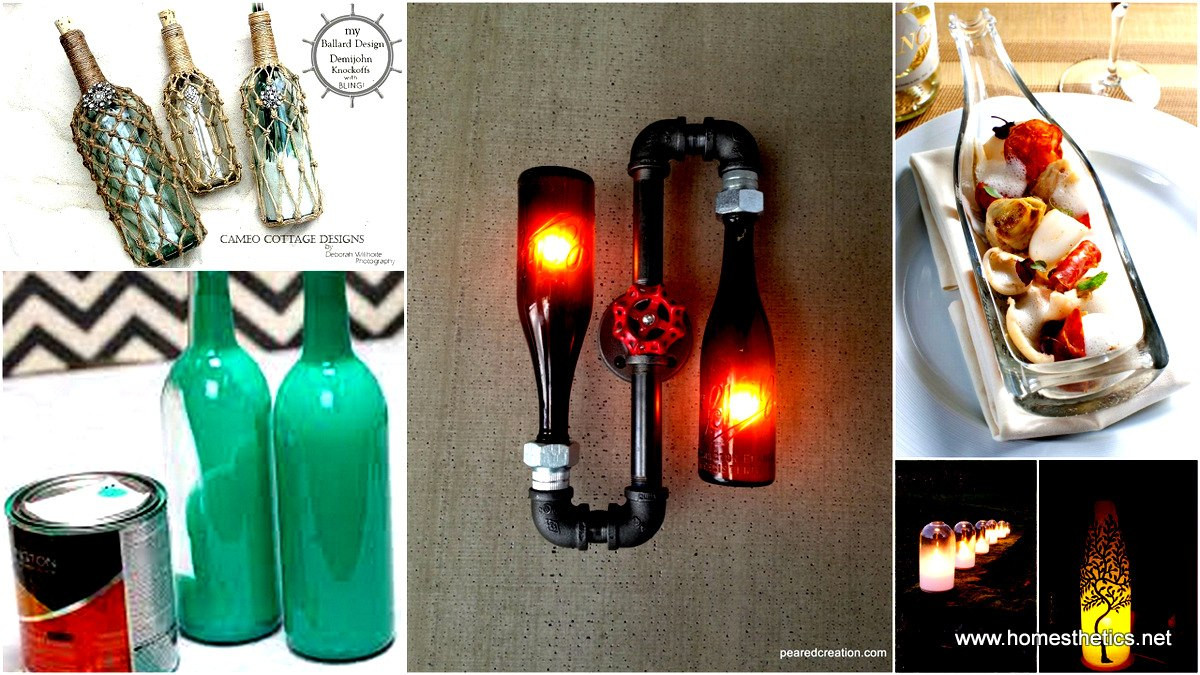 Best ideas about DIY Wine Bottles Projects
. Save or Pin 44 DIY Wine Bottles Crafts And Ideas How To Cut Glass Now.