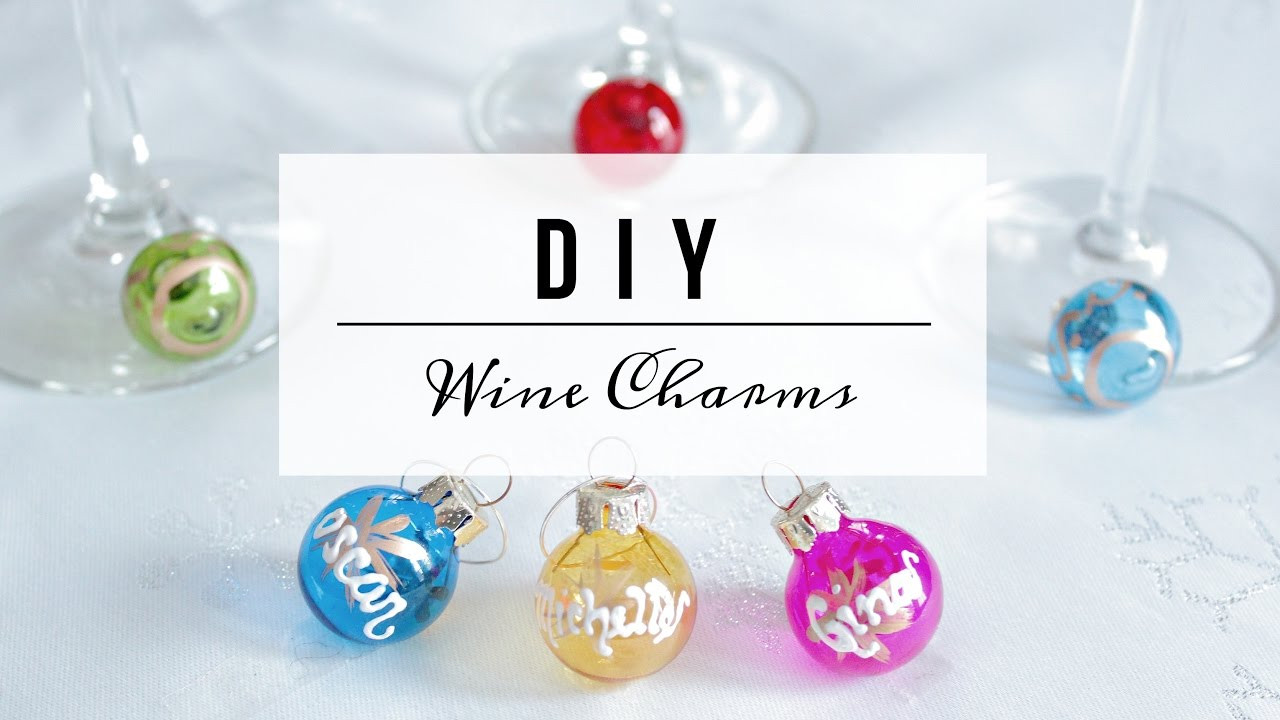 Best ideas about DIY Wine Charms
. Save or Pin DIY Wine Glass Charms Dollar Store Holiday Gift Favour Now.