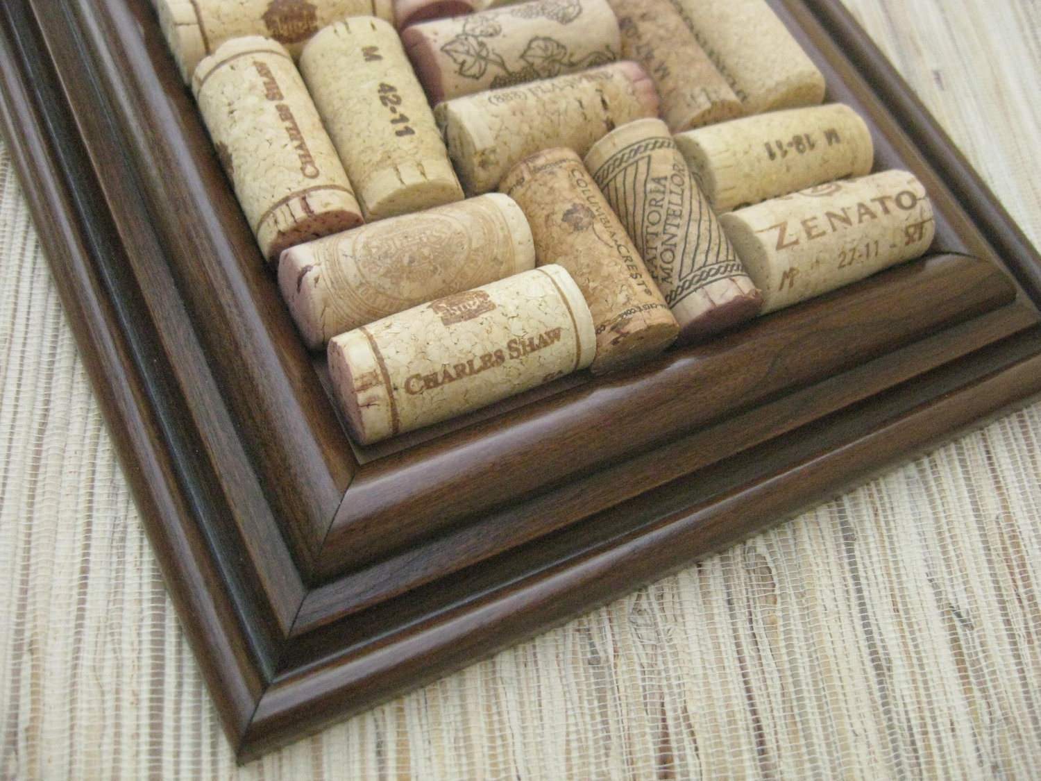 Best ideas about DIY Wine Cork Coasters
. Save or Pin Wine Cork Coaster Craft DIY coaster dark brown on Now.