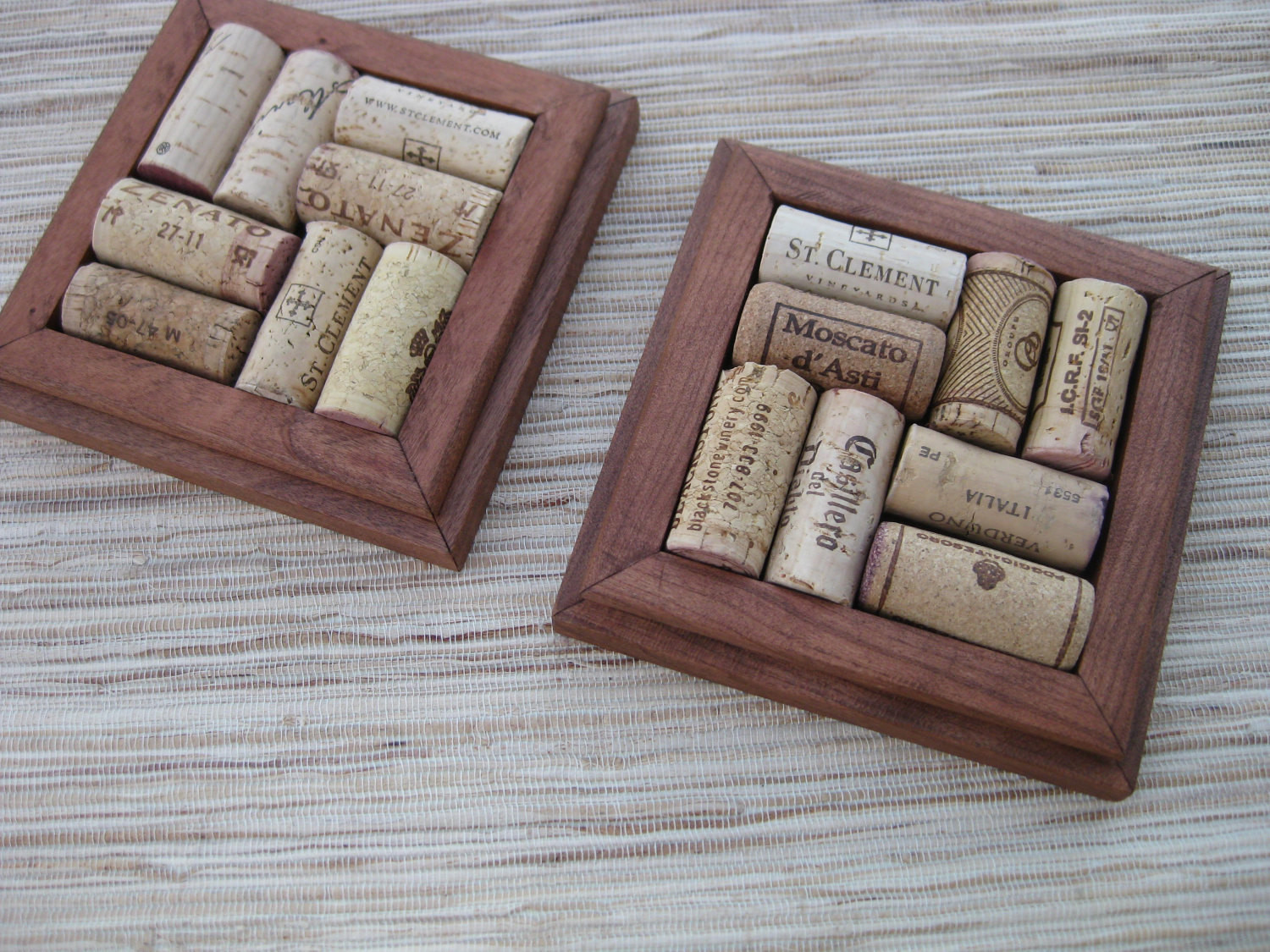 Best ideas about DIY Wine Cork Coasters
. Save or Pin Reclaimed Wine Cork Coasters DIY CRAFT set of 2 rustic Now.