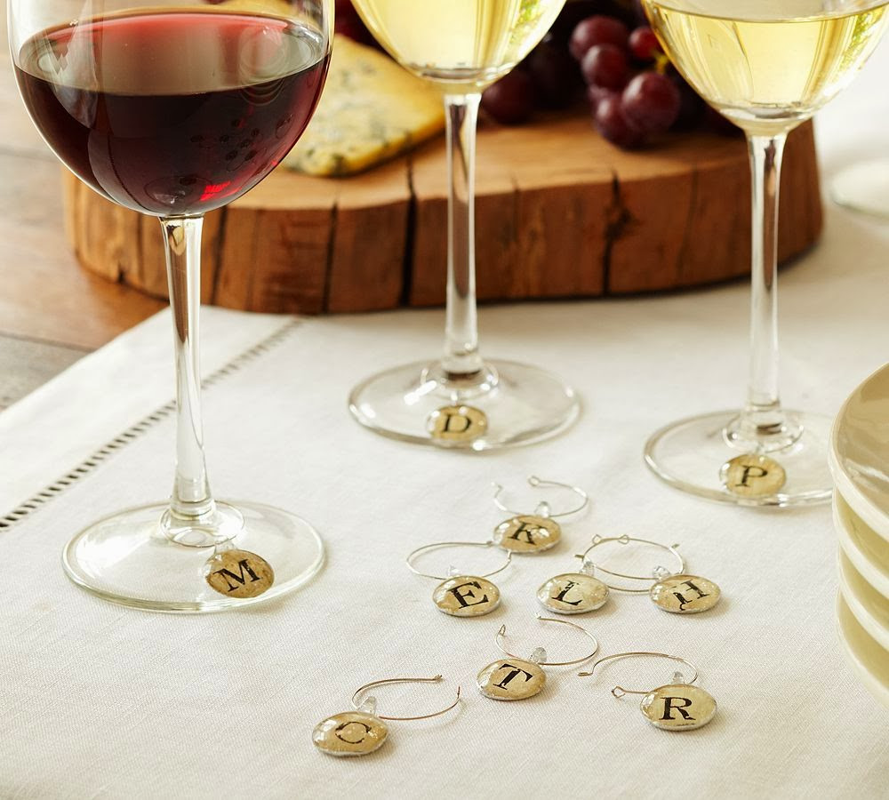 Best ideas about DIY Wine Glass Charms
. Save or Pin DIY Blingy Wine Glass Charms Now.