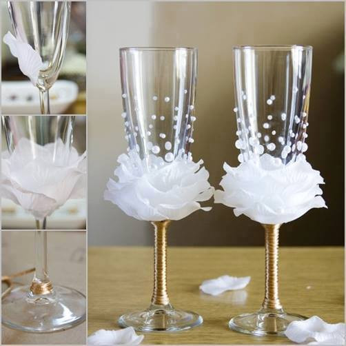 Best ideas about DIY Wine Glass Decorating
. Save or Pin Wonderful DIY Wine Glasses Decoration With Flowers and Beads Now.