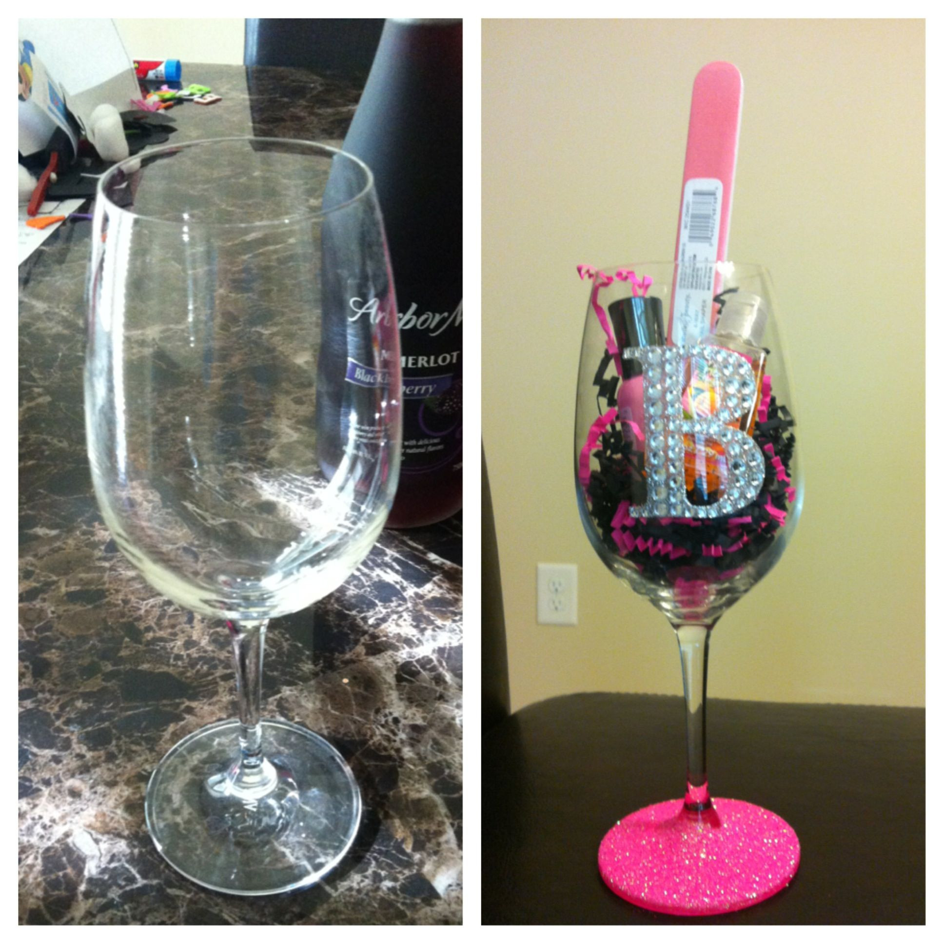 Best ideas about DIY Wine Glass
. Save or Pin DIY wine glass Birthday t Wino Club Now.