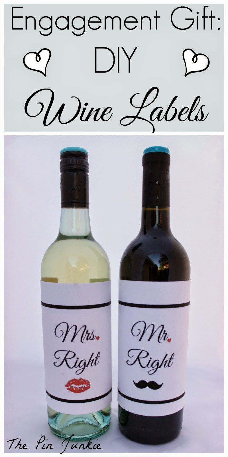 Best ideas about DIY Wine Labels
. Save or Pin Engagement Gift DIY Wine Labels Now.
