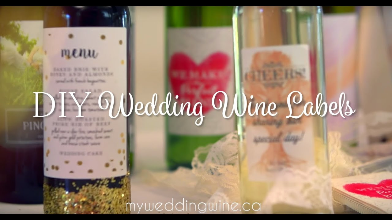 Best ideas about DIY Wine Labels
. Save or Pin DIY Wedding Wine Labels Now.