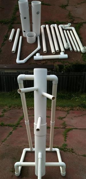 Best ideas about DIY Wing Chun Dummy
. Save or Pin The 6DKF s PVC wooden dummy 6DRAGONSKUNGFU Now.