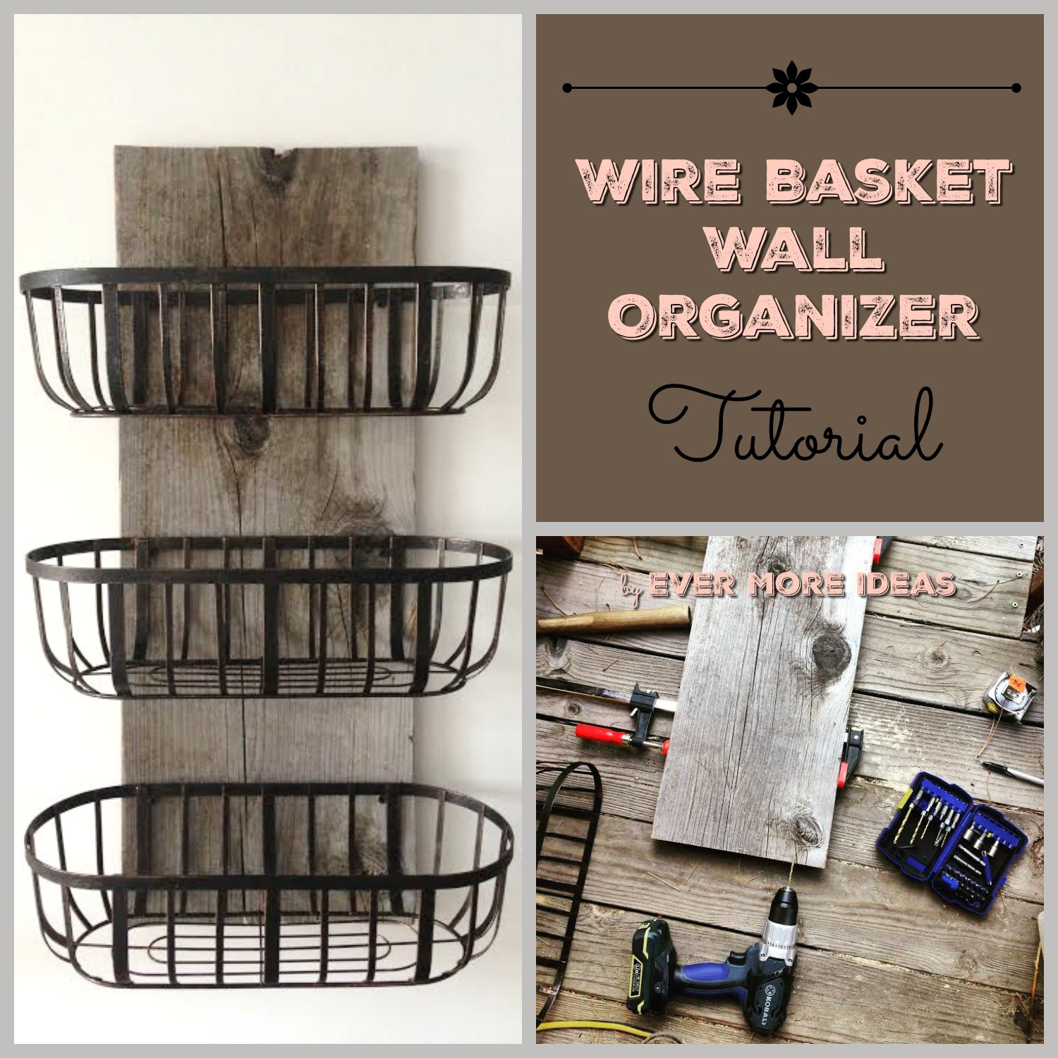 Best ideas about DIY Wire Organizer
. Save or Pin Wire Baskets Organizer DIY Girls Build Club Now.