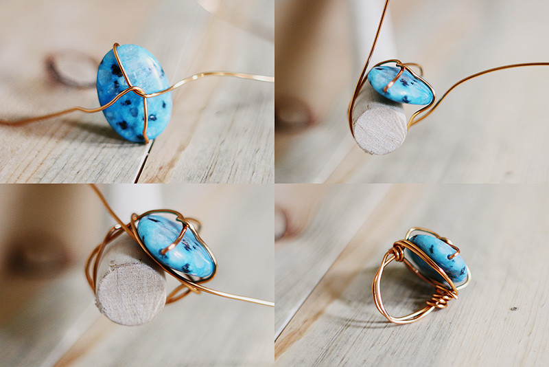 Best ideas about DIY Wire Ring
. Save or Pin Sincerely Kinsey Wire Wrap Ring DIY Now.