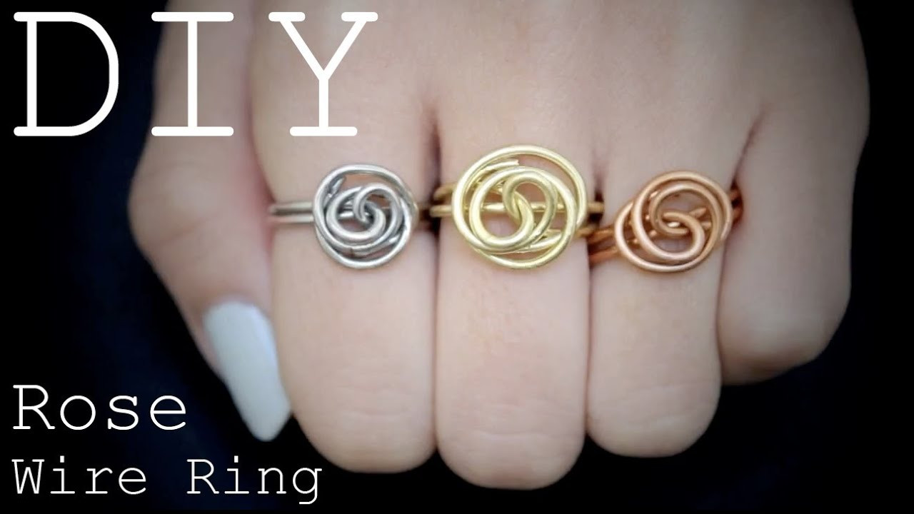 Best ideas about DIY Wire Ring
. Save or Pin DIY Rose Wire Ring Now.