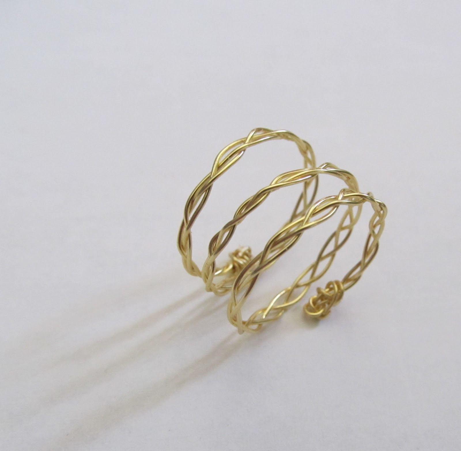 Best ideas about DIY Wire Rings
. Save or Pin WobiSobi Braided Wire Rings DIY Now.