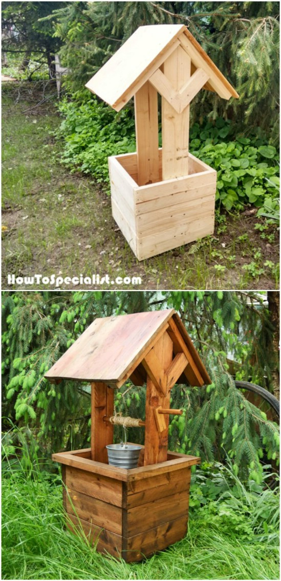 Best ideas about DIY Wishing Well Plans
. Save or Pin 10 Easy DIY Garden Wishing Wells You Can Make Today – With Now.
