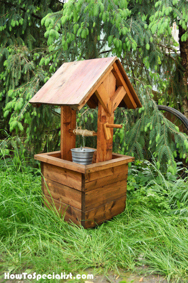 Best ideas about DIY Wishing Well Plans
. Save or Pin How to Build a Wishing Well Planter Now.