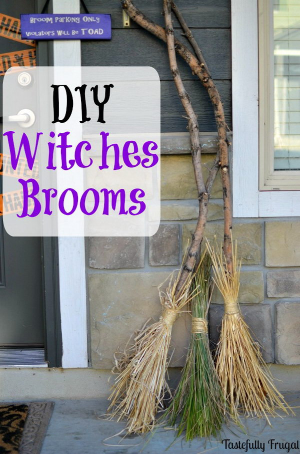 Best ideas about DIY Witch Broom
. Save or Pin 30 Awesome Halloween Decorations Hative Now.