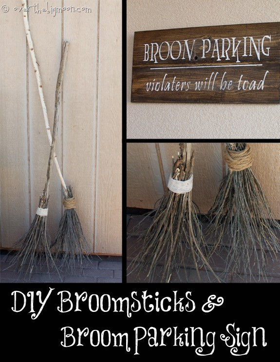 Best ideas about DIY Witch Broomstick
. Save or Pin Make your own Witch Brooms and Halloween Signs Now.