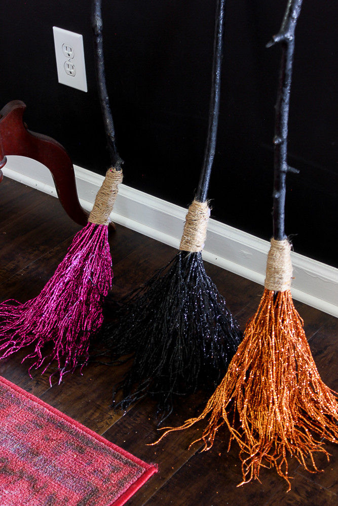 Best ideas about DIY Witch Broomstick
. Save or Pin Easy DIY Halloween Decorations Less than $10 to make Now.