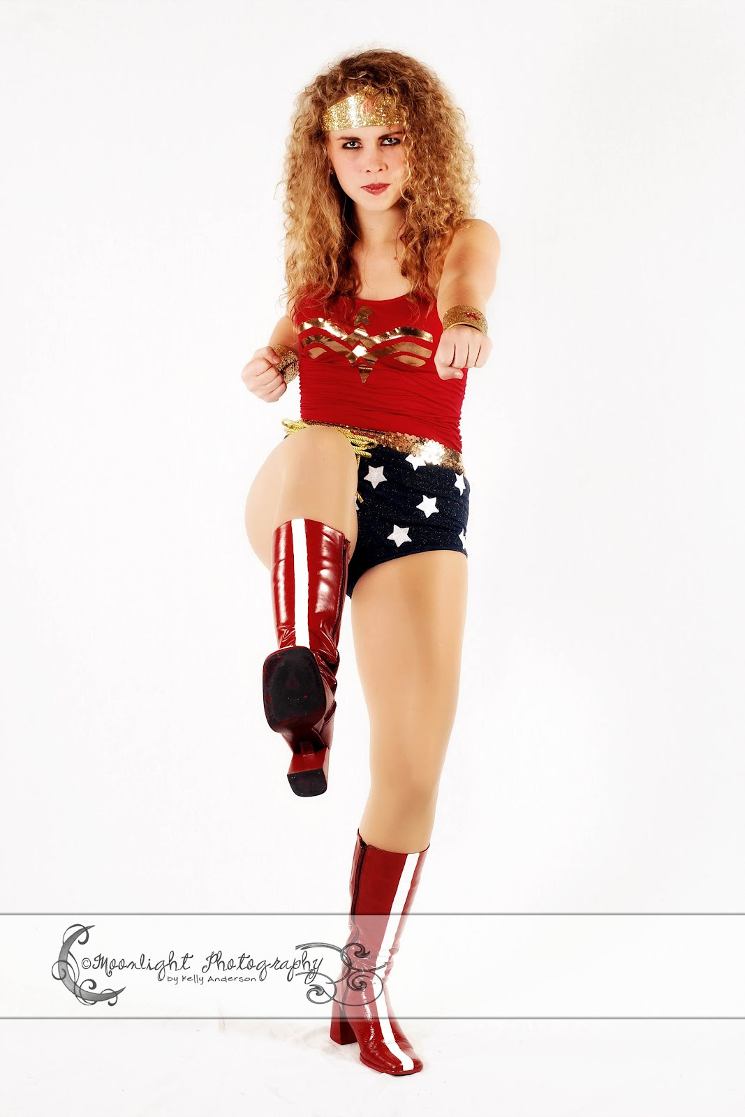 Best ideas about DIY Woman Costume
. Save or Pin The Moon and Me DIY Wonder Woman Costume Now.