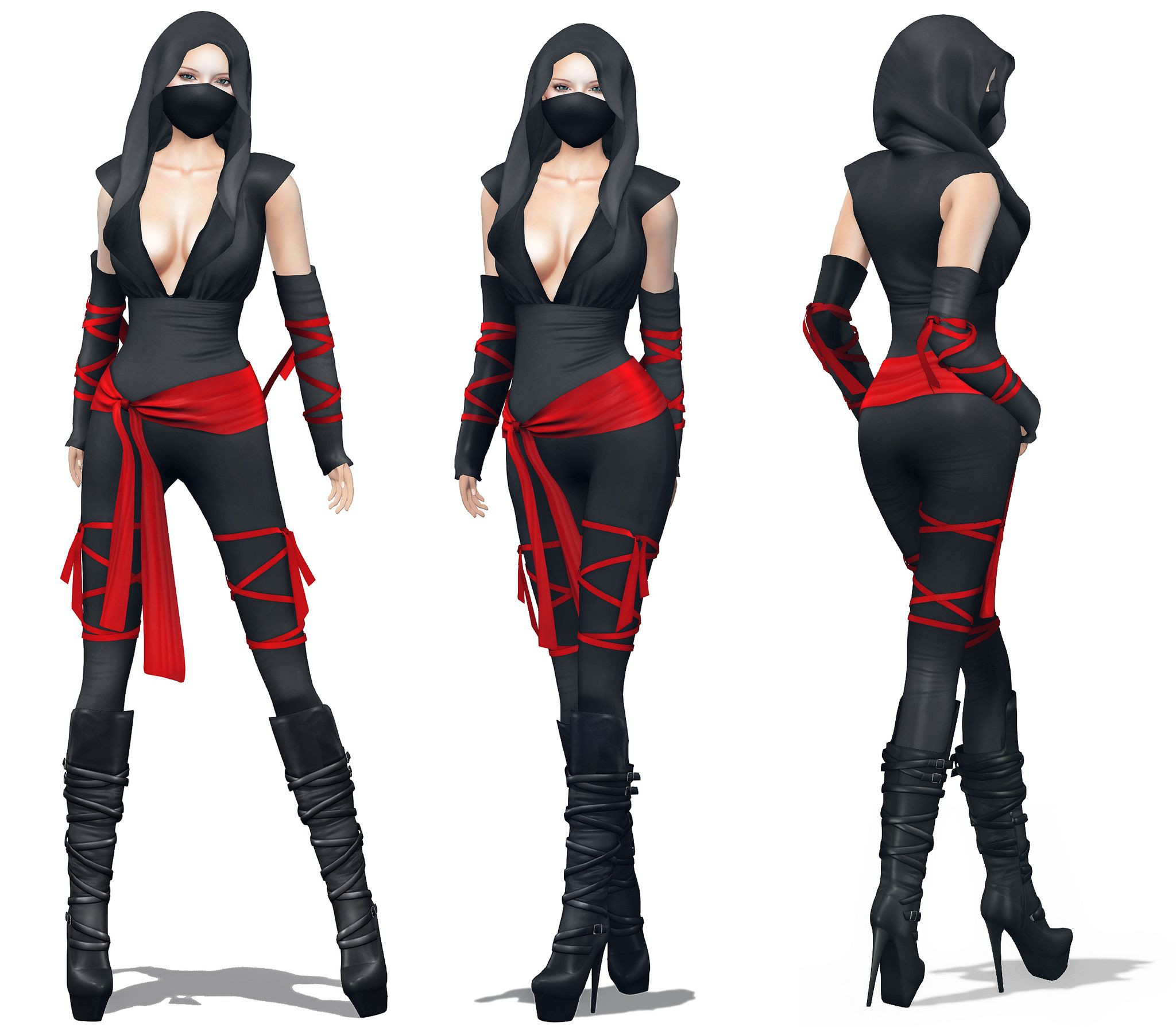 Best ideas about DIY Woman Ninja Costume
. Save or Pin Womens Ninja Costume Now.