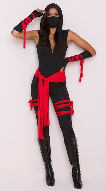 Best ideas about DIY Womens Ninja Costume
. Save or Pin Deadly Ninja Costume Womens Ninja Costume Black Ninja Now.