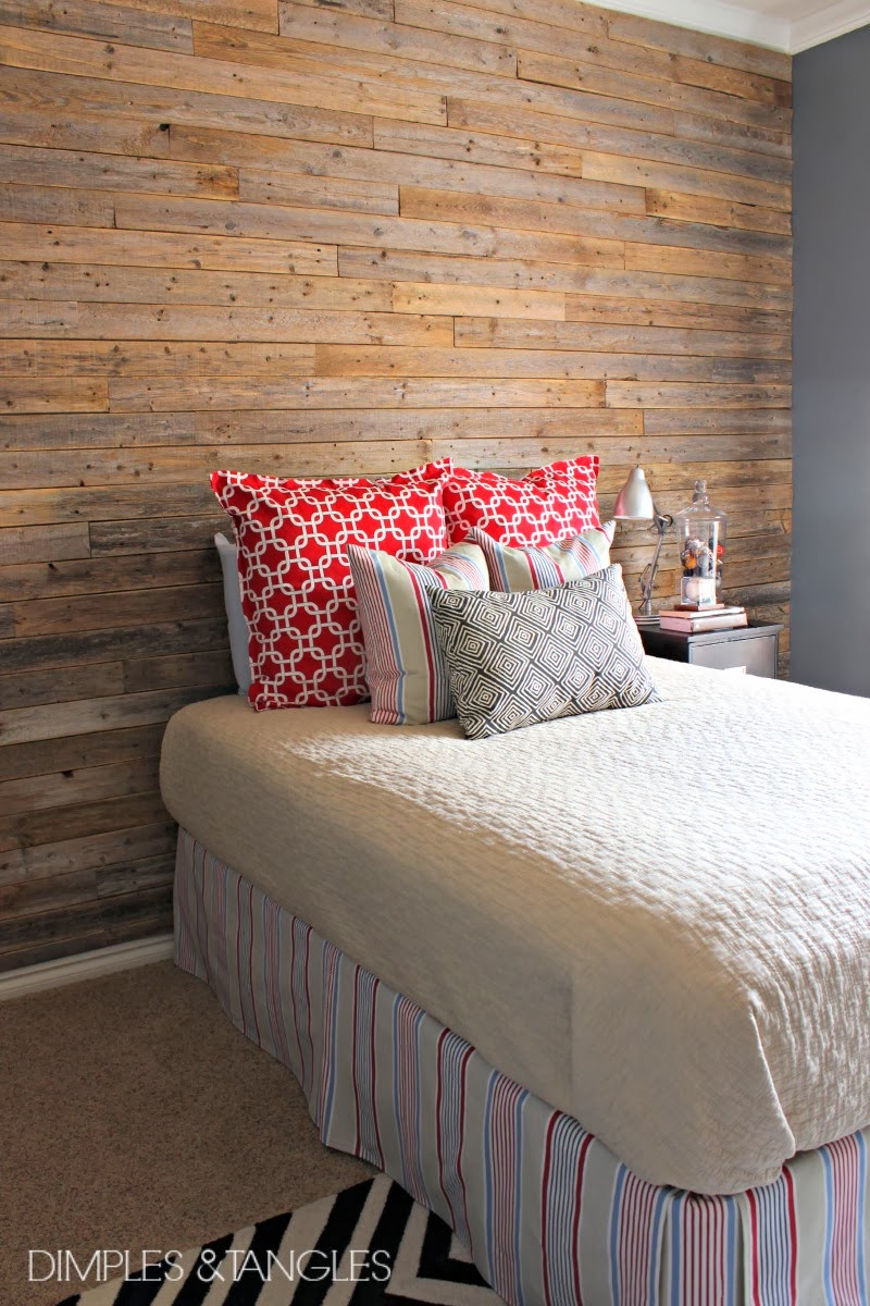 Best ideas about DIY Wood Accent Wall
. Save or Pin DIY WOOD FENCE PLANK WALL TUTORIAL Dimples and Tangles Now.