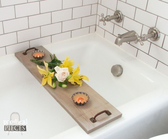 Best ideas about DIY Wood Bathtub
. Save or Pin DIY Bathtub Tray Tutorial Prodigal Pieces Now.