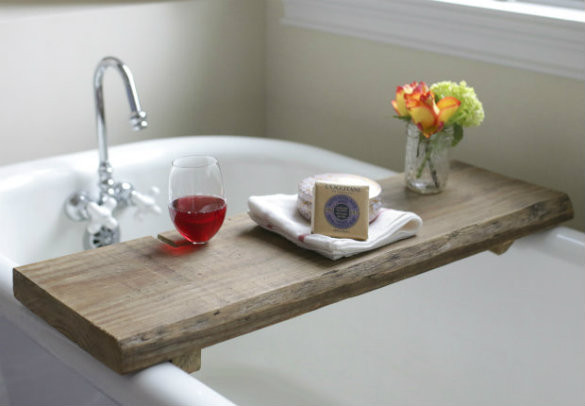 Best ideas about DIY Wood Bathtub
. Save or Pin Over on eHow DIY Reclaimed Wood Bath Caddy Now.