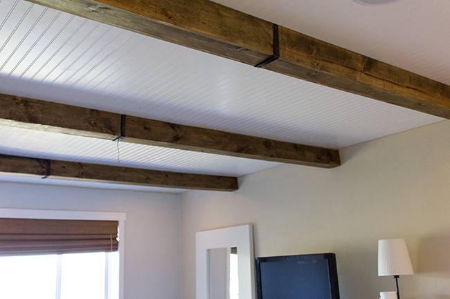 Best ideas about DIY Wood Beams On Ceiling
. Save or Pin Master Makeover DIY Wood Beams Now.