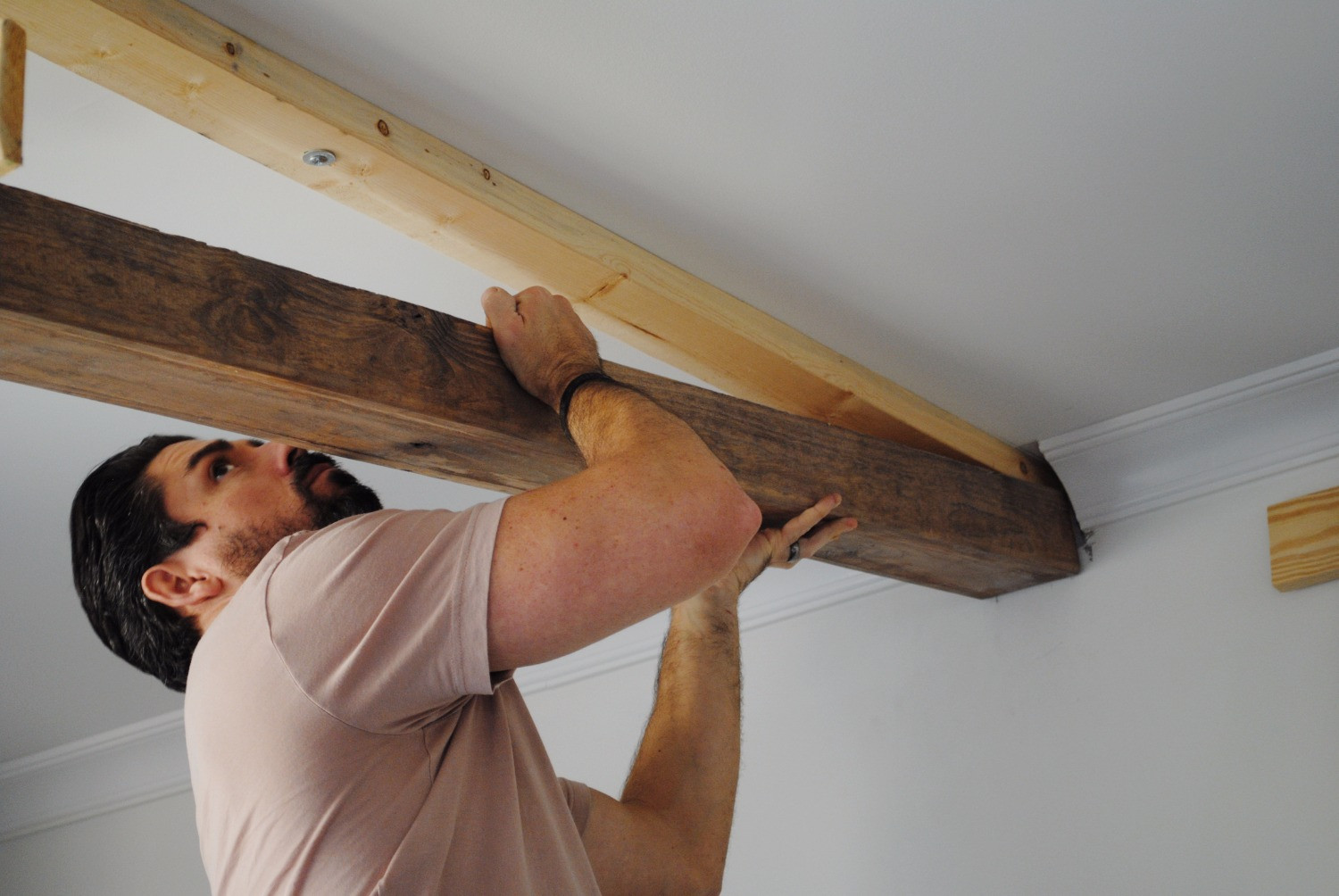 Best ideas about DIY Wood Beams On Ceiling
. Save or Pin DIY Faux Ceiling Beams Now.