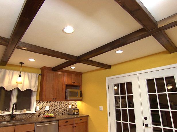 Best ideas about DIY Wood Beams On Ceiling
. Save or Pin How to Install Faux Ceiling Beams how tos Now.