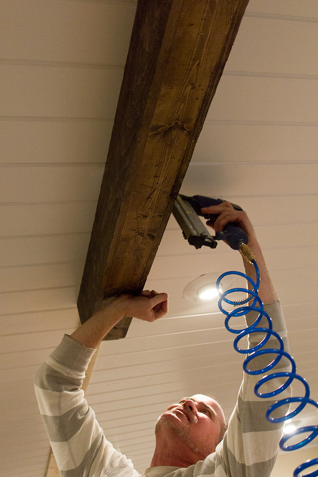 Best ideas about DIY Wood Beams On Ceiling
. Save or Pin Kitchen Chronicles DIY Wood Beams Now.