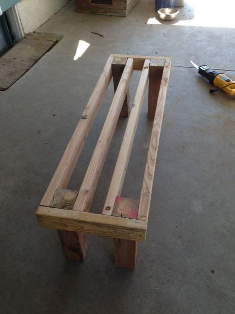 Best ideas about DIY Wood Bench
. Save or Pin 25 best ideas about Homemade bench on Pinterest Now.