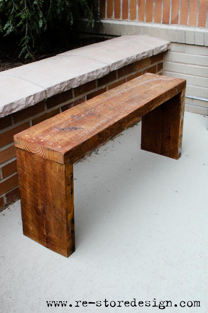 Best ideas about DIY Wood Bench
. Save or Pin Reclaimed wood workbench Backyard arbor Now.