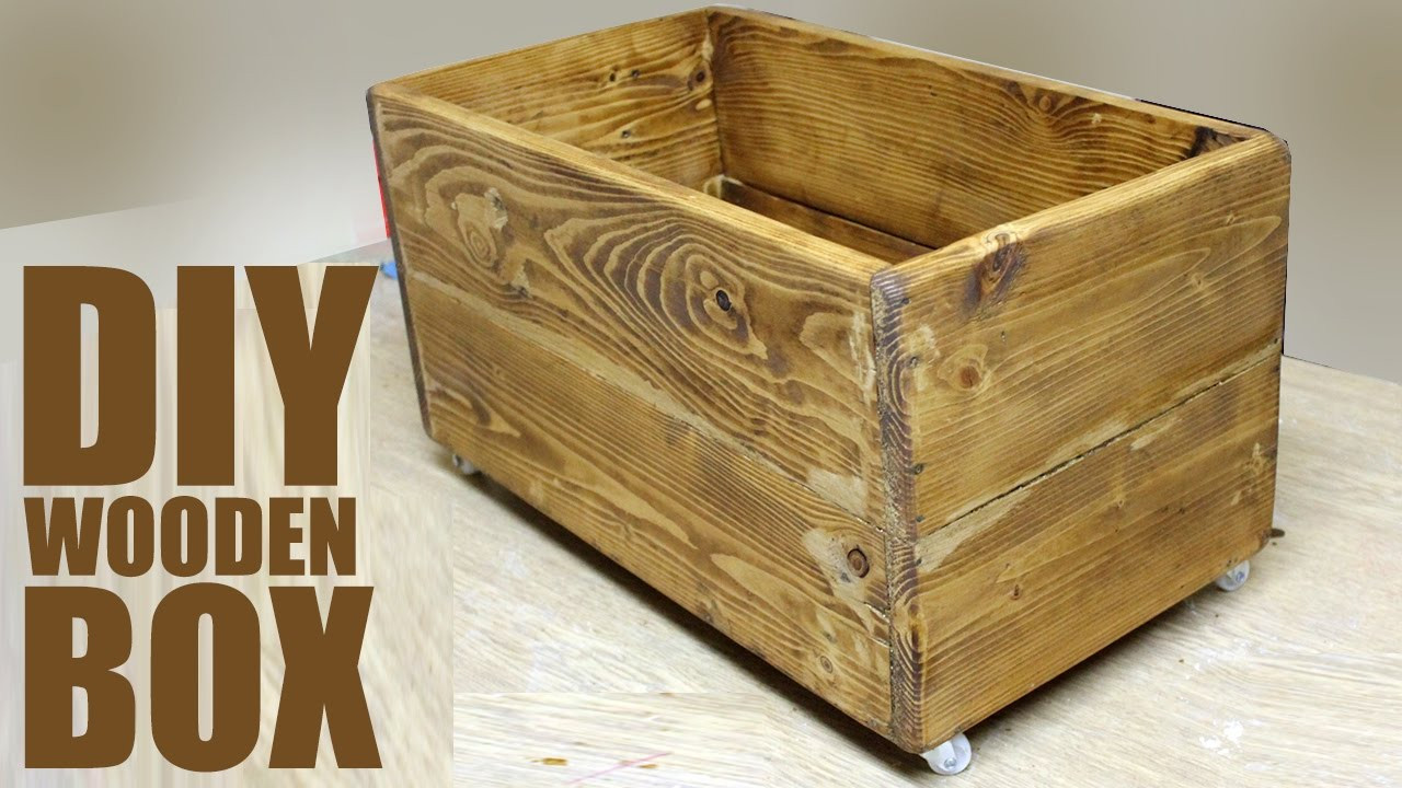 Best ideas about DIY Wood Box
. Save or Pin DIY Wooden Box Pallet Wood Project Now.