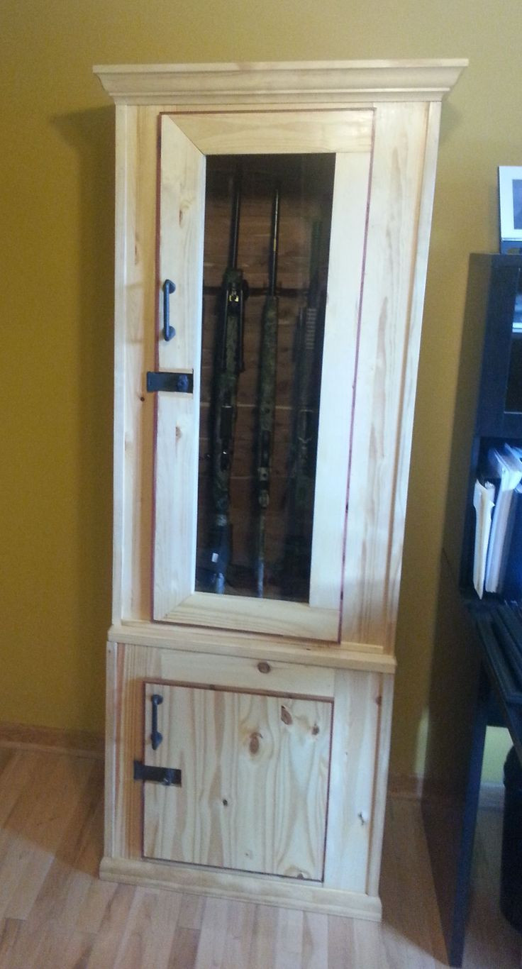 Best ideas about DIY Wood Cabinet
. Save or Pin Best 25 Gun cabinets ideas on Pinterest Now.