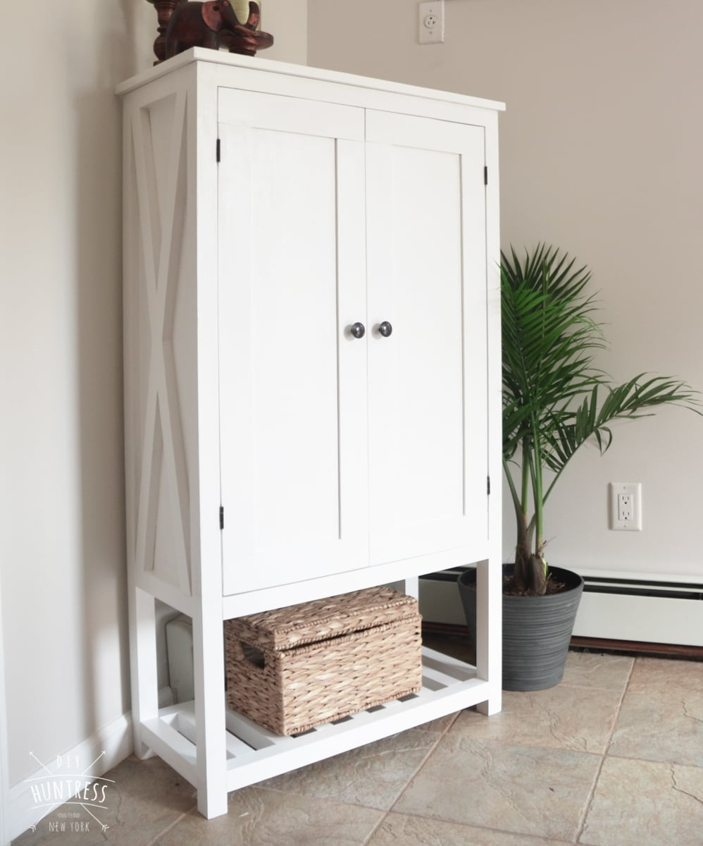 Best ideas about DIY Wood Cabinet
. Save or Pin DIY Wooden Storage Cabinet DIY Huntress Now.