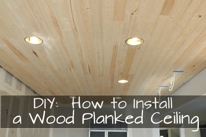 Best ideas about DIY Wood Ceiling
. Save or Pin DIY How to Install a Wood Planked Ceiling House Updated Now.