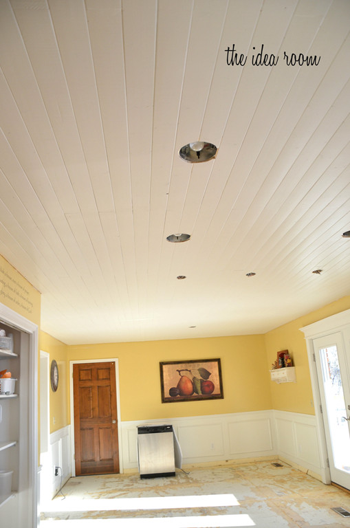 Best ideas about DIY Wood Ceiling
. Save or Pin How to DIY a Wood Plank Ceiling Now.