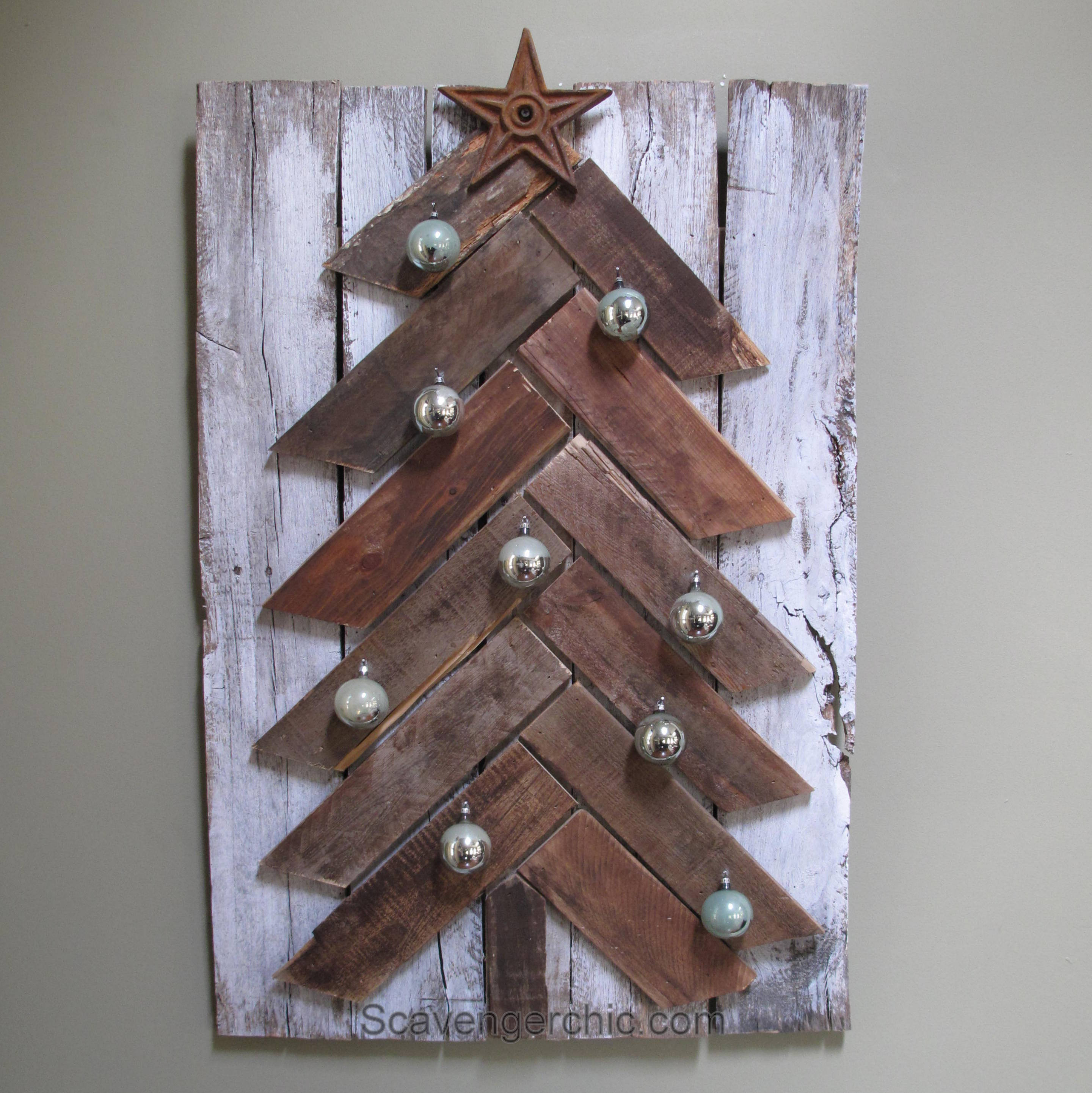 Best ideas about DIY Wood Christmas Tree
. Save or Pin Pallet Wood Christmas Tree diy Scavenger Chic Now.