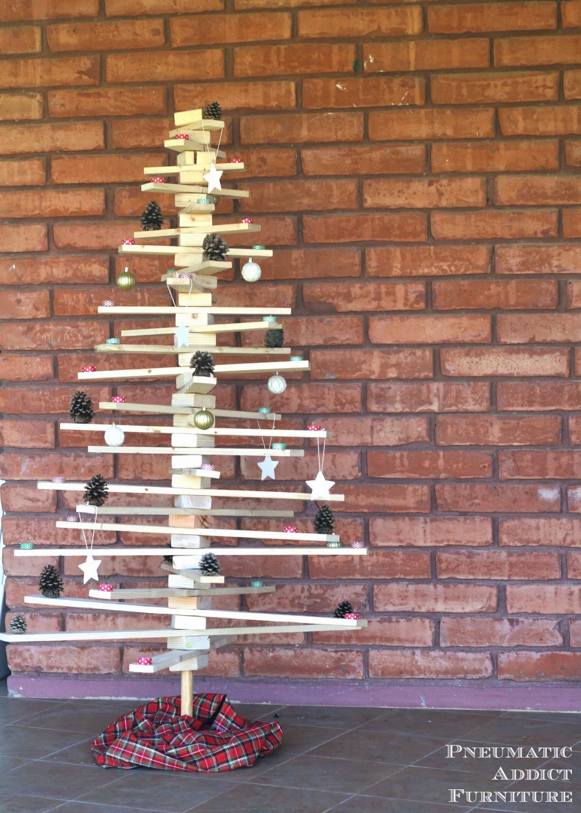 Best ideas about DIY Wood Christmas Tree
. Save or Pin DIY Wood Slat Christmas Tree Now.