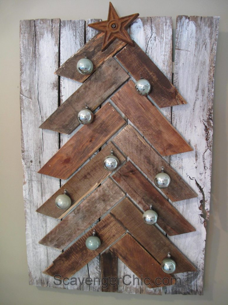 Best ideas about DIY Wood Christmas Trees
. Save or Pin 13 Cool DIY Recycled Pallet Christmas Trees Shelterness Now.