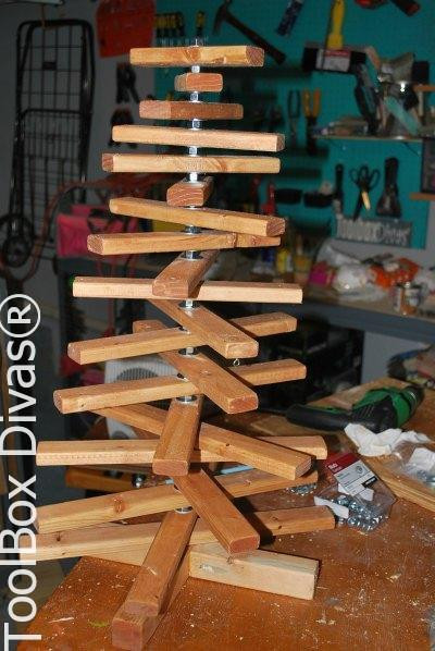 Best ideas about DIY Wood Christmas Trees
. Save or Pin The Nuts N Bolts of Making a Wooden Christmas Tree Now.