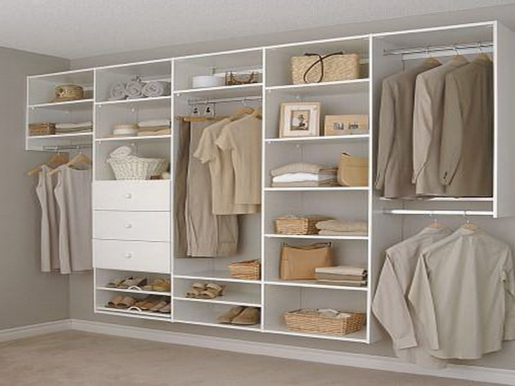 Best DIY Wood Closet Organizers from White wood closet organizers closet or...